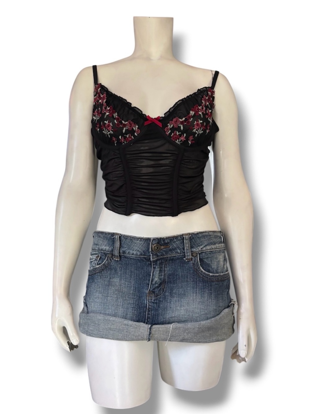 Urban Outfitters | NWOT’s Floral Embroidered Corset Bra Top